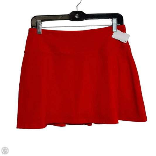 Athletic Skort By Calia In Red, Size: M