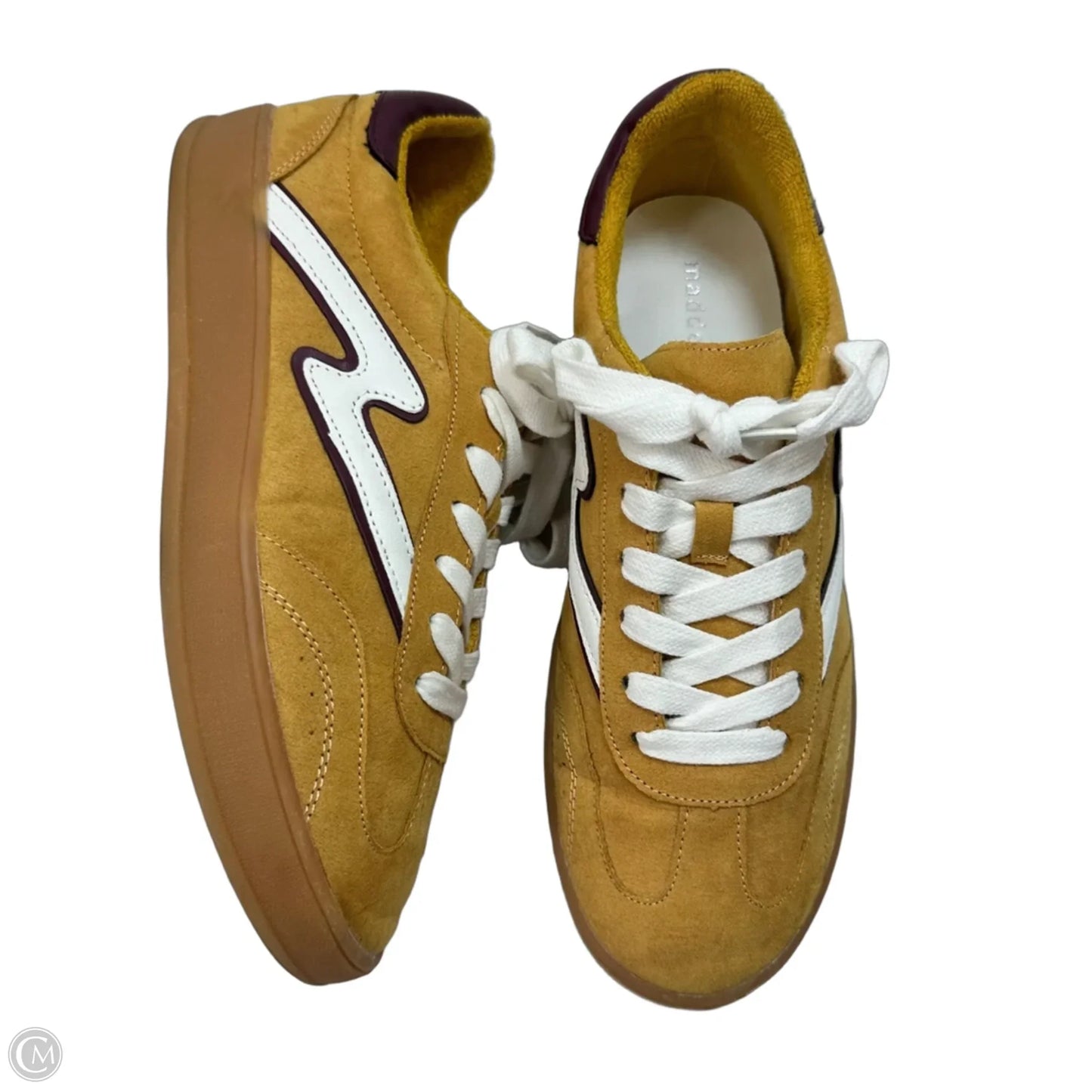 Shoes Sneakers By Madden Girl In Yellow, Size: 8