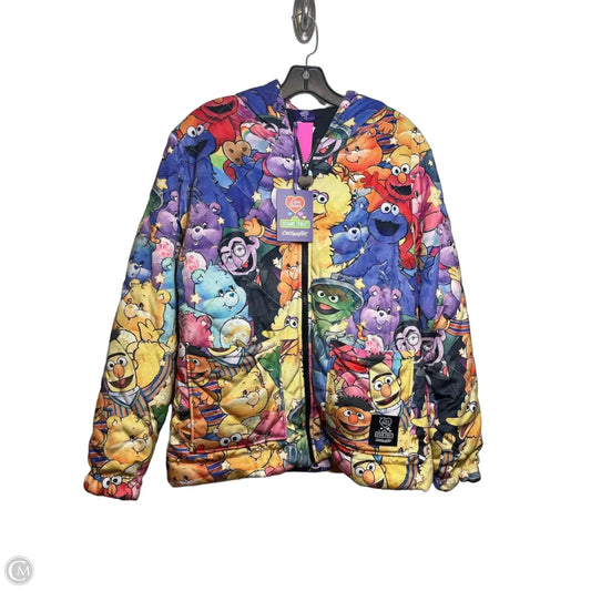 Care Bears x Sesame Street quilted jacket By Cakeworthy In Multi-colored, Size: S