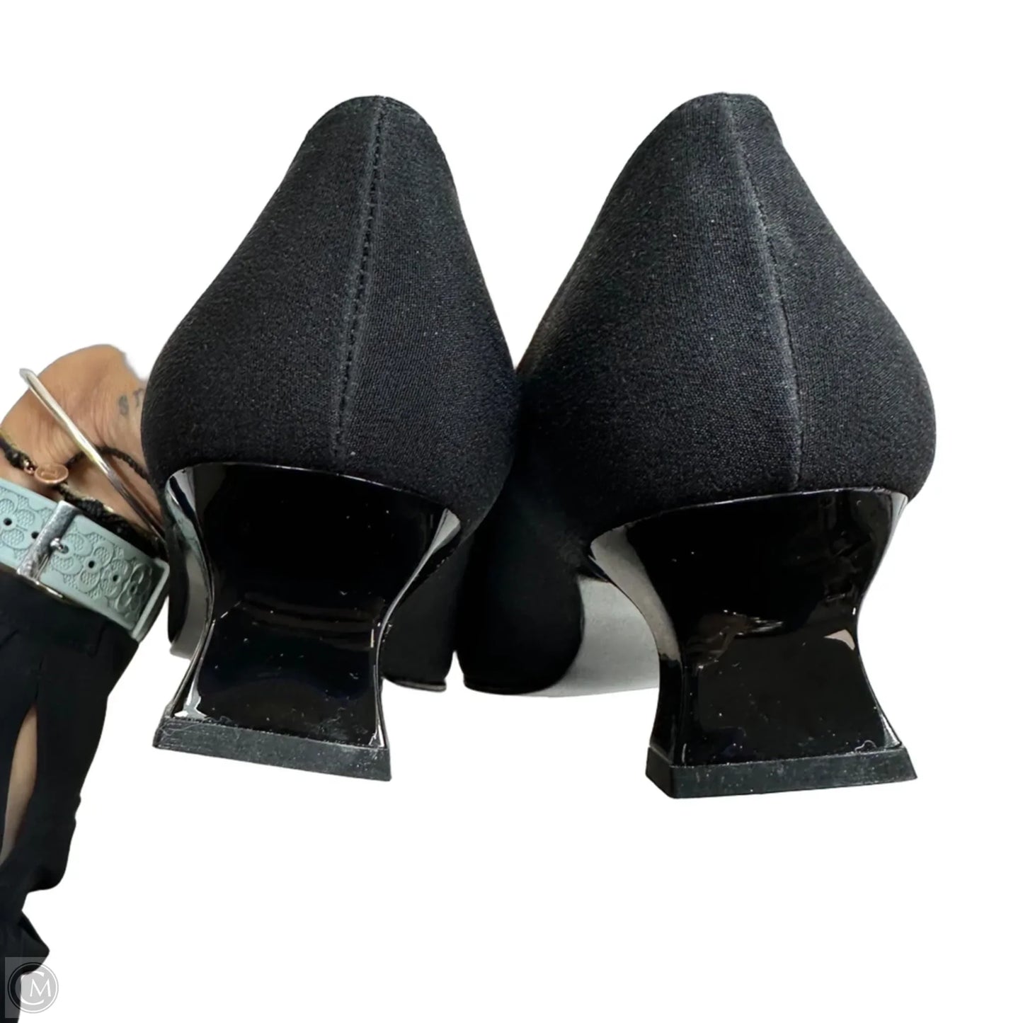 Shoes Designer By Stuart Weitzman In Black, Size: 7.5