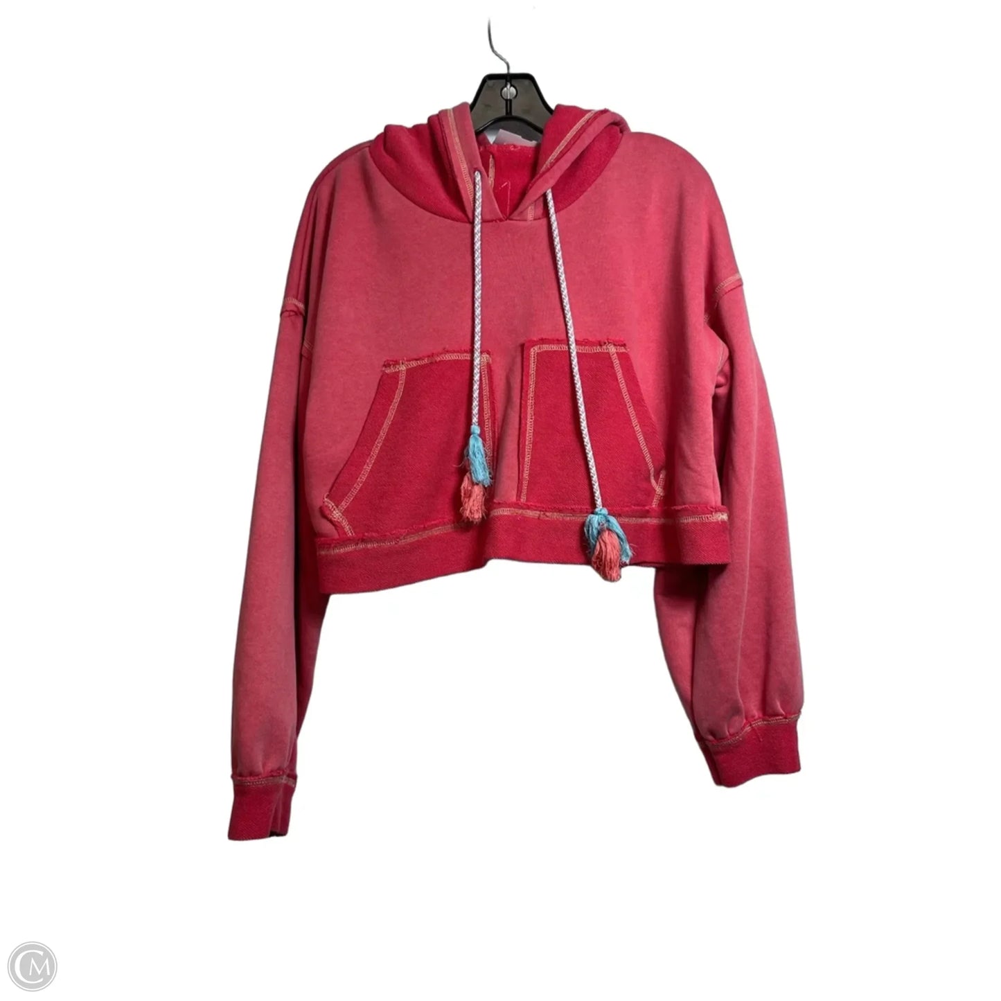 Top Long Sleeve By Pol In Pink, Size: M