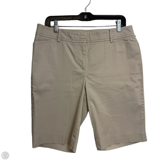 Shorts By Talbots In Tan, Size: 8