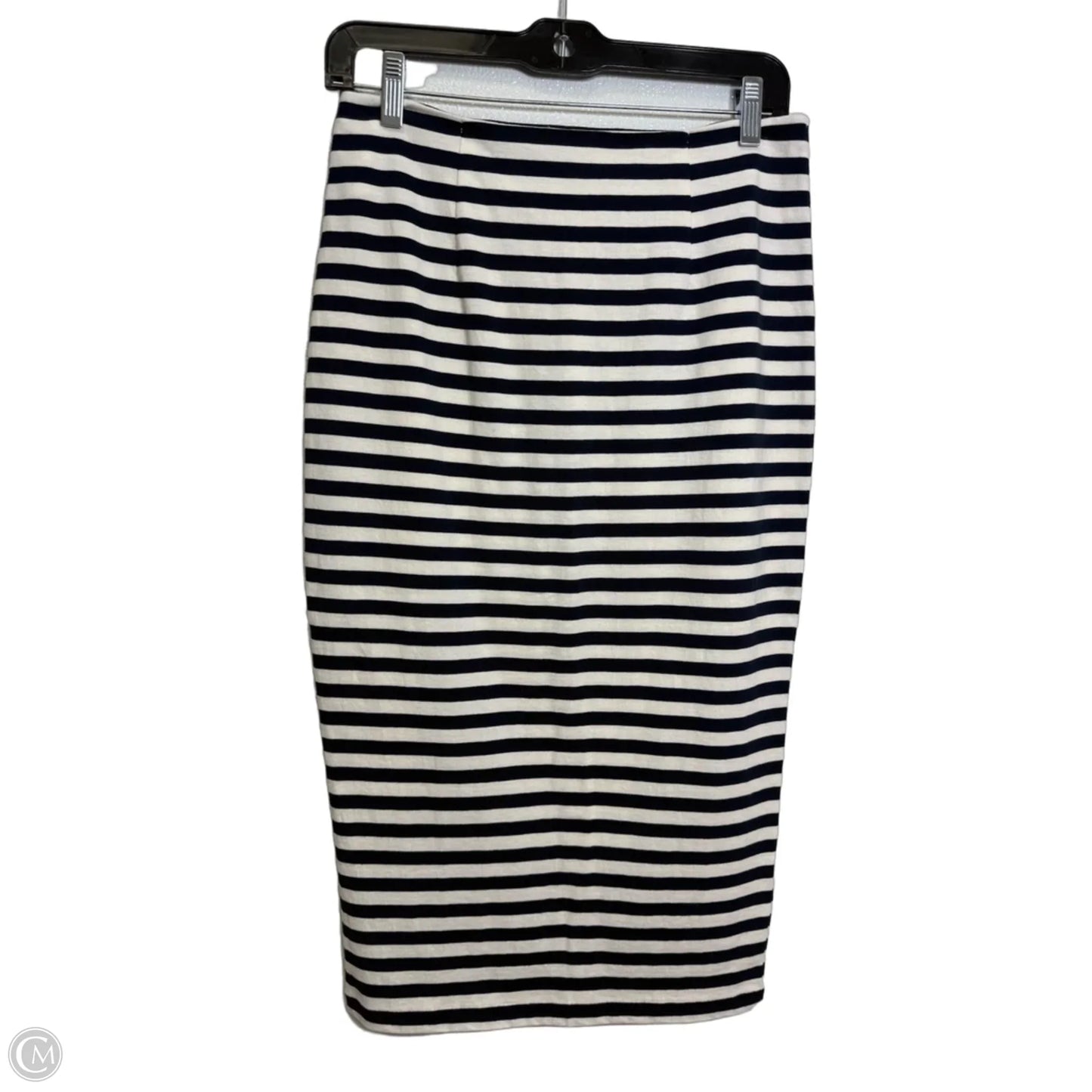 Skirt Midi By J. Crew In Striped Pattern, Size: 4