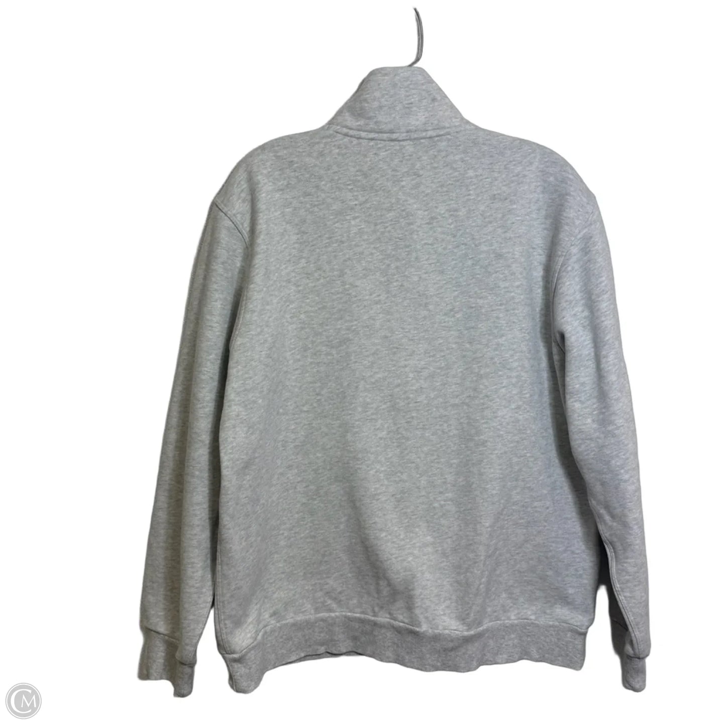 Athletic Sweatshirt Collar By Lululemon In Grey, Size: Xs