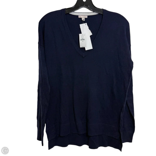 Top Long Sleeve Basic By Gap In Navy, Size: Xs