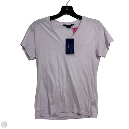 Top Short Sleeve Basic By Ralph Lauren In Multi-colored, Size: S