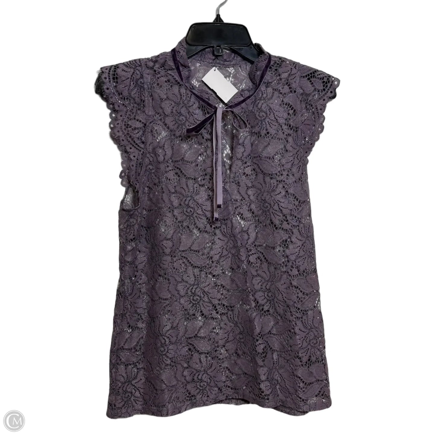 Top Sleeveless By Clothes Mentor In Purple, Size: M