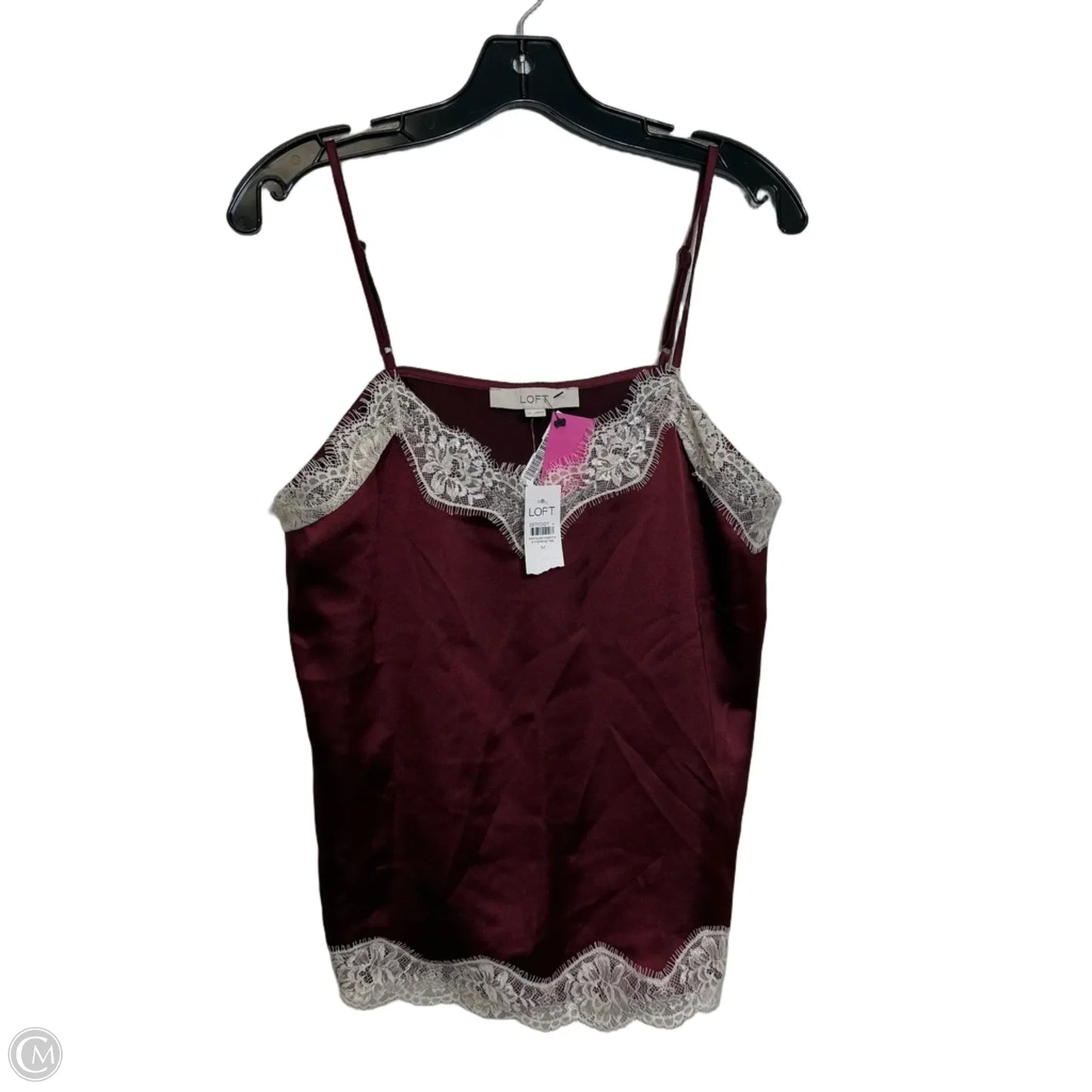 Tank Top By Loft In Maroon, Size: M