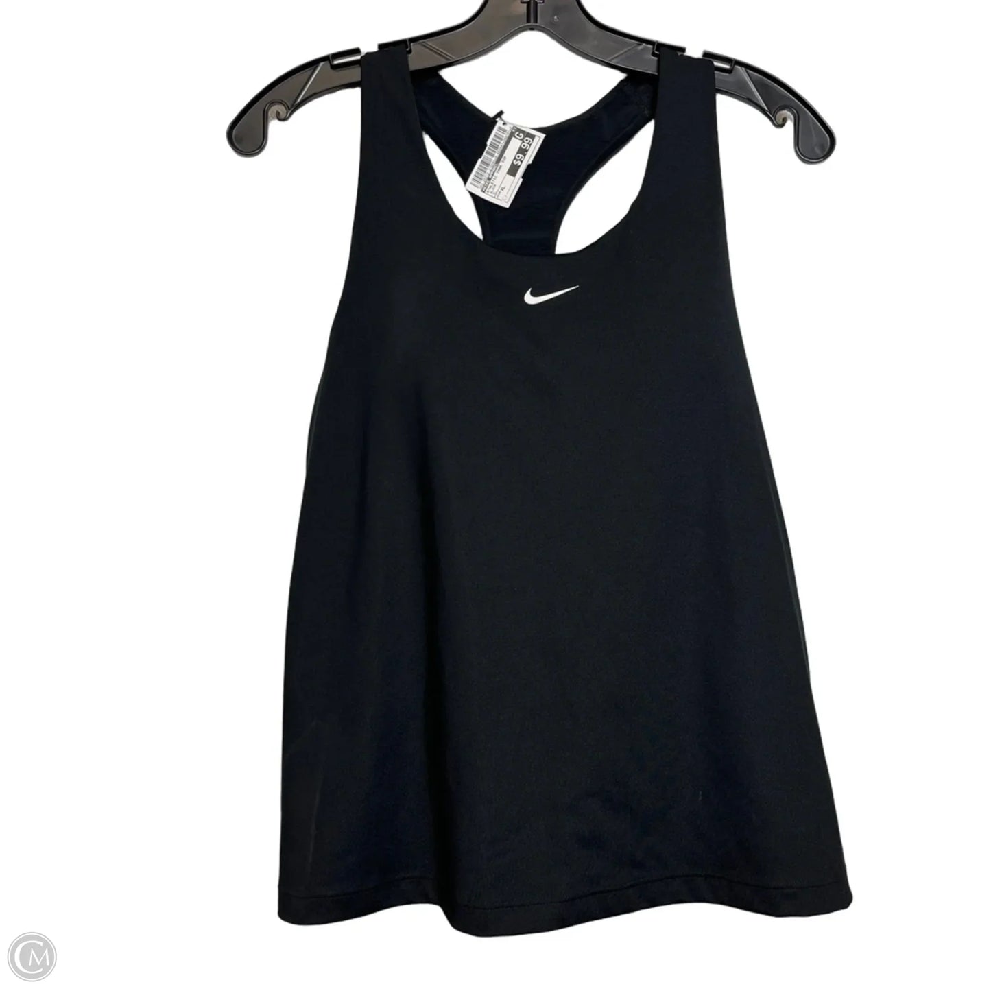 Athletic Tank Top By Nike Apparel In Black, Size: Xl