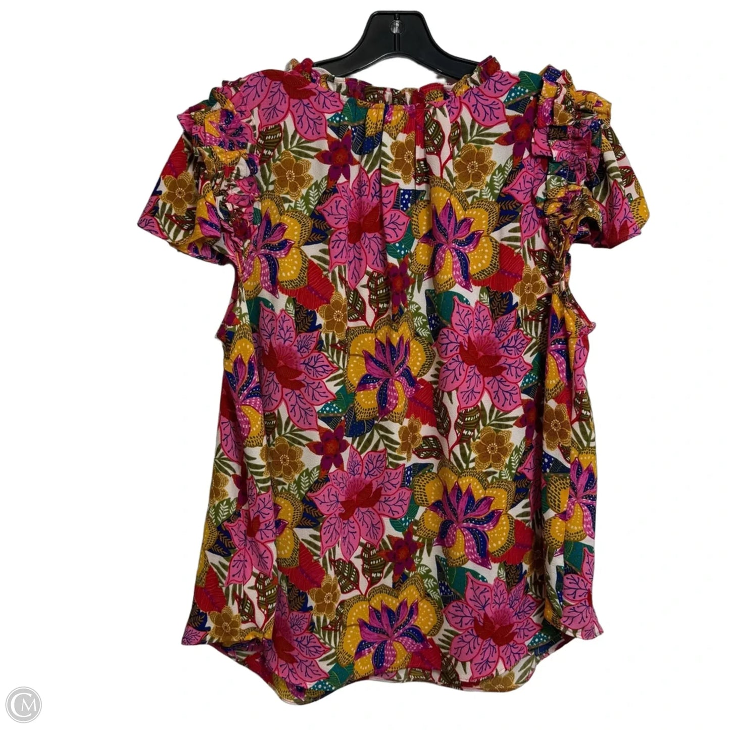 Capris 2pc By Rose And Olive In Floral Print, Size: 1x