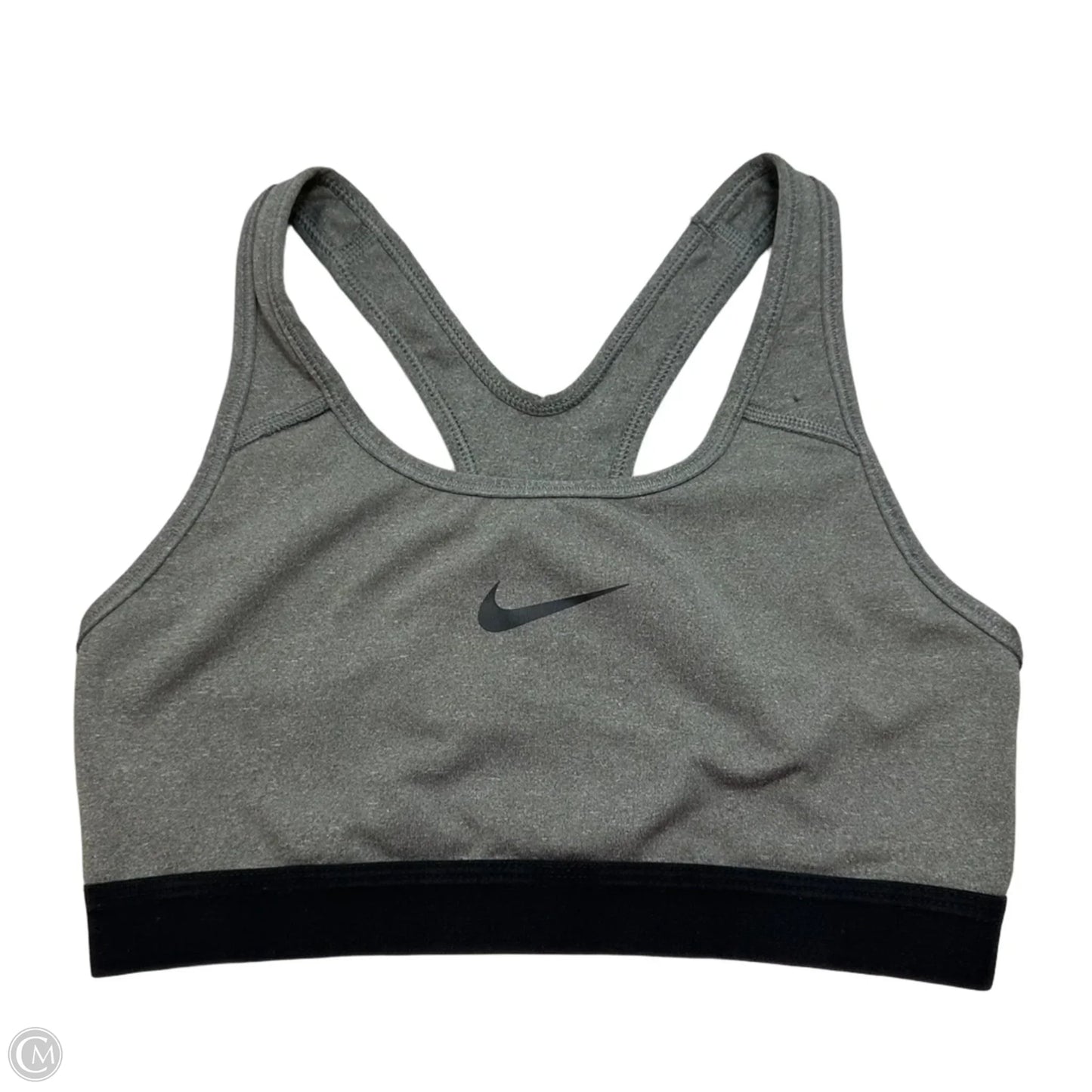 Athletic Bra By Nike Apparel In Grey, Size: S