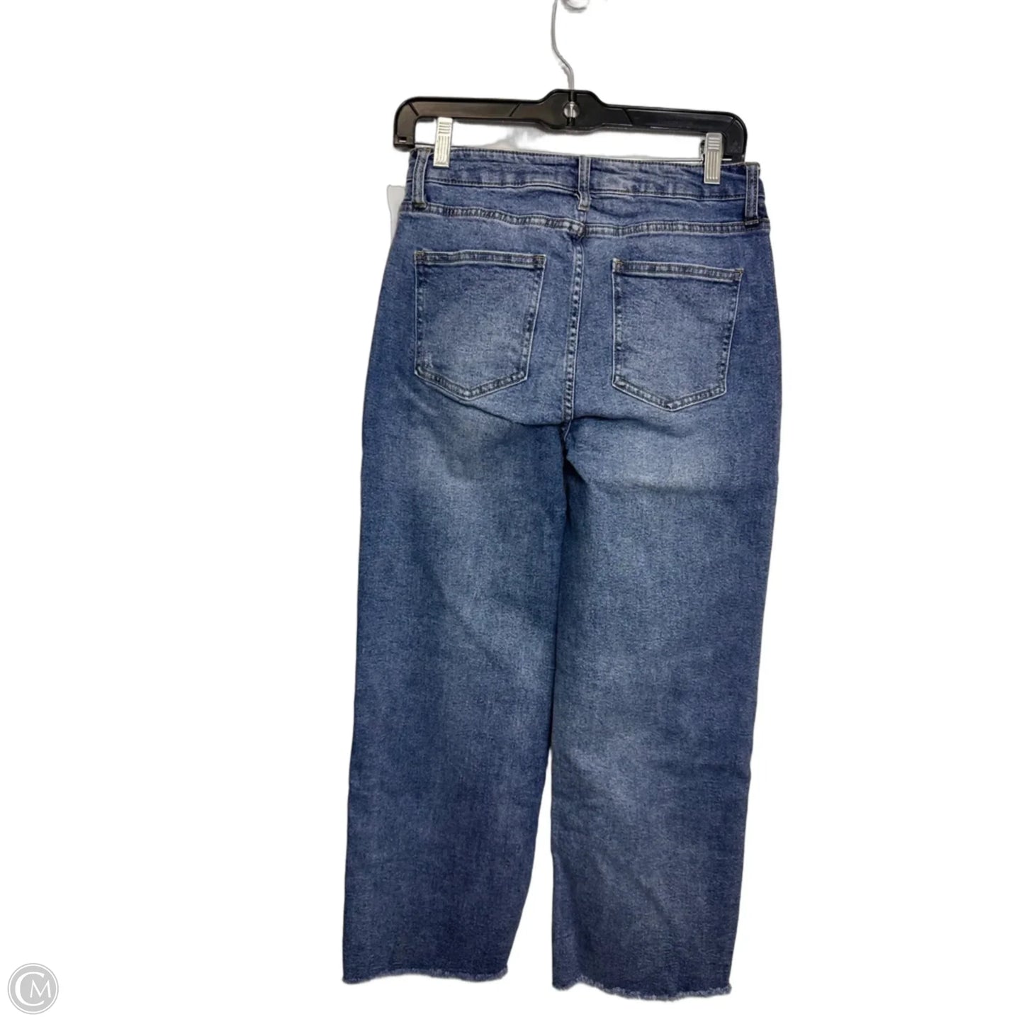 Jeans Cropped By Oliver Logan In Blue Denim, Size: 2