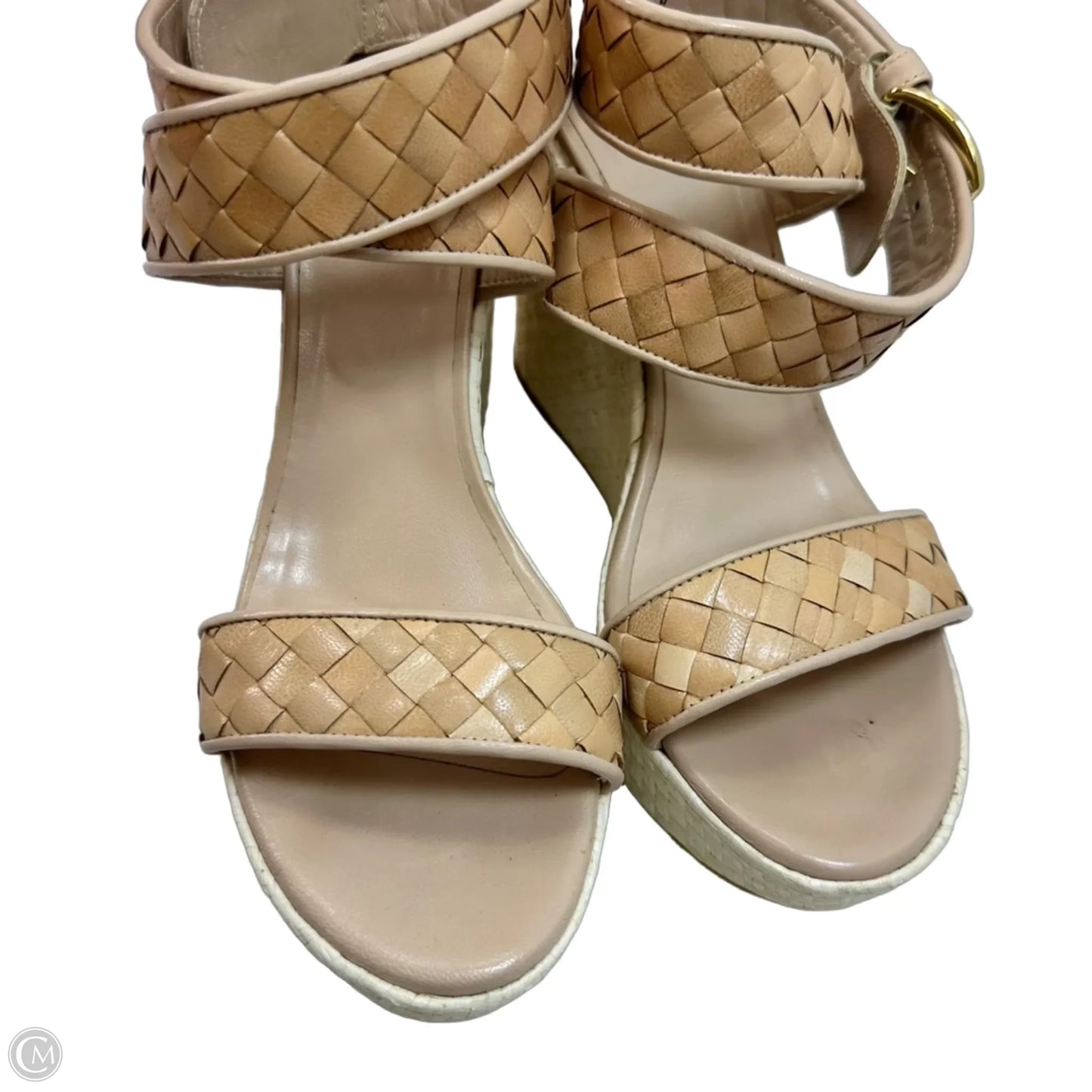 Sandals Designer By Stuart Weitzman In Tan, Size: 8