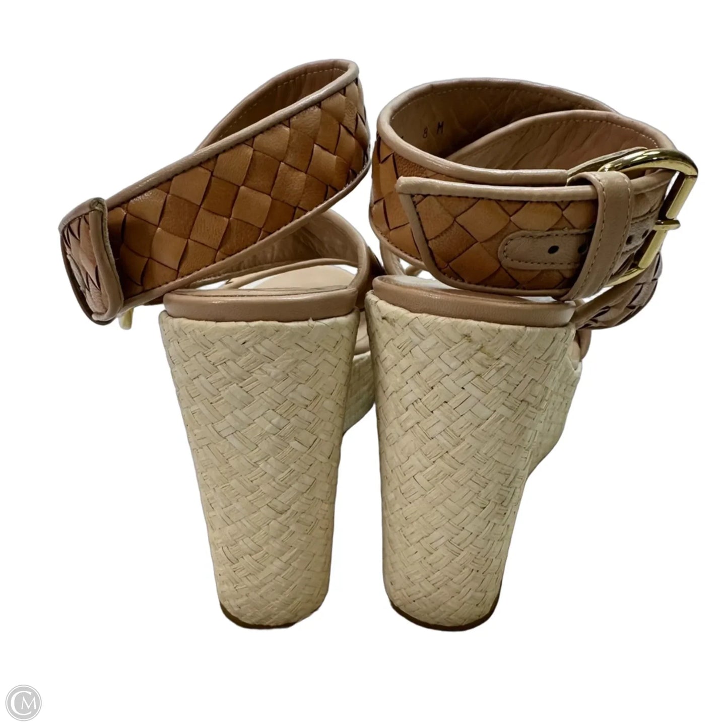 Sandals Designer By Stuart Weitzman In Tan, Size: 8