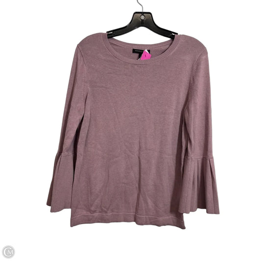Top 3/4 Sleeve By Banana Republic In Purple, Size: M