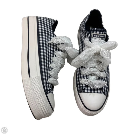Shoes Sneakers By Converse In Checkered Pattern, Size: 8