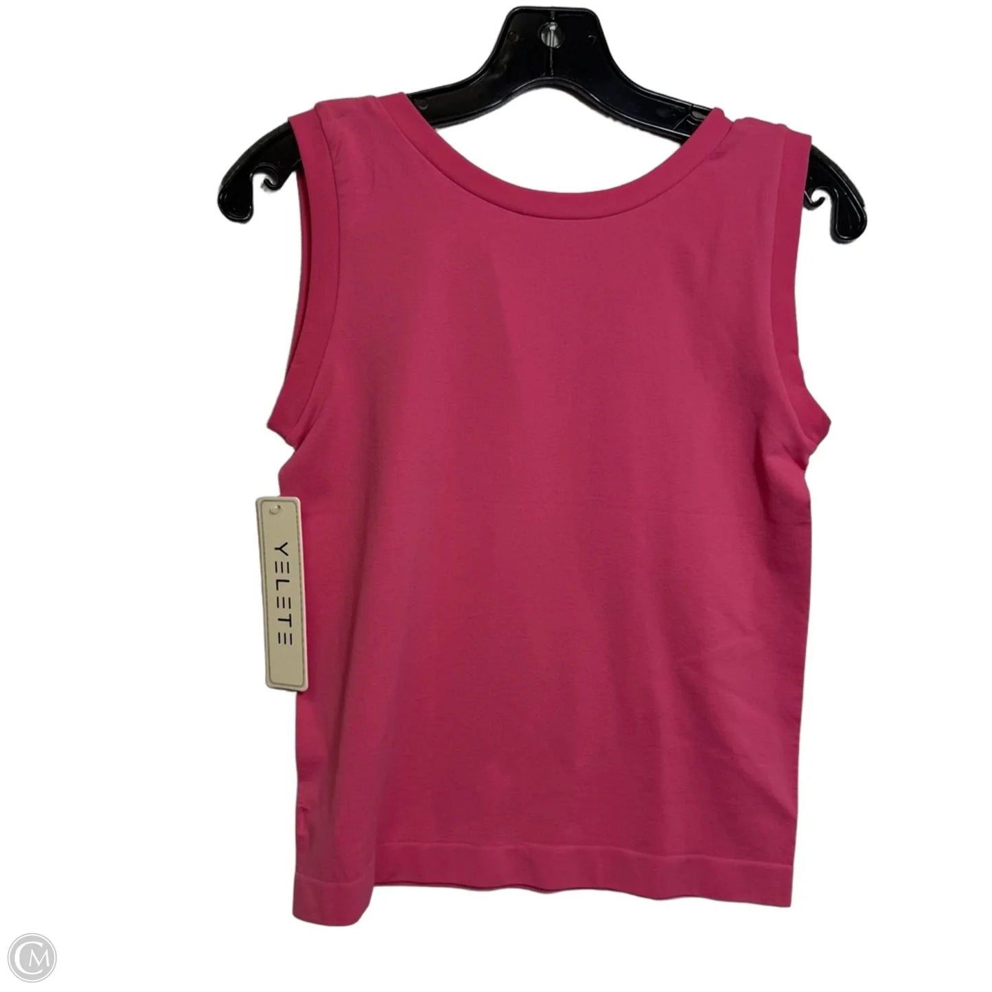 Top Sleeveless By Yelete In Pink, Size: 1x