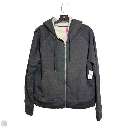 Athletic Jacket By Gap In Grey, Size: Xl