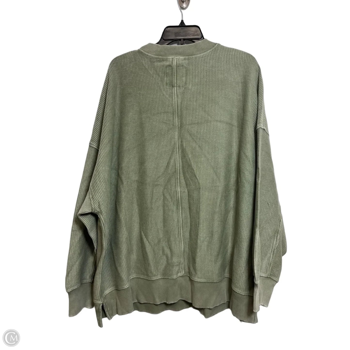 Sweatshirt Crewneck By Aerie In Green, Size: Xl