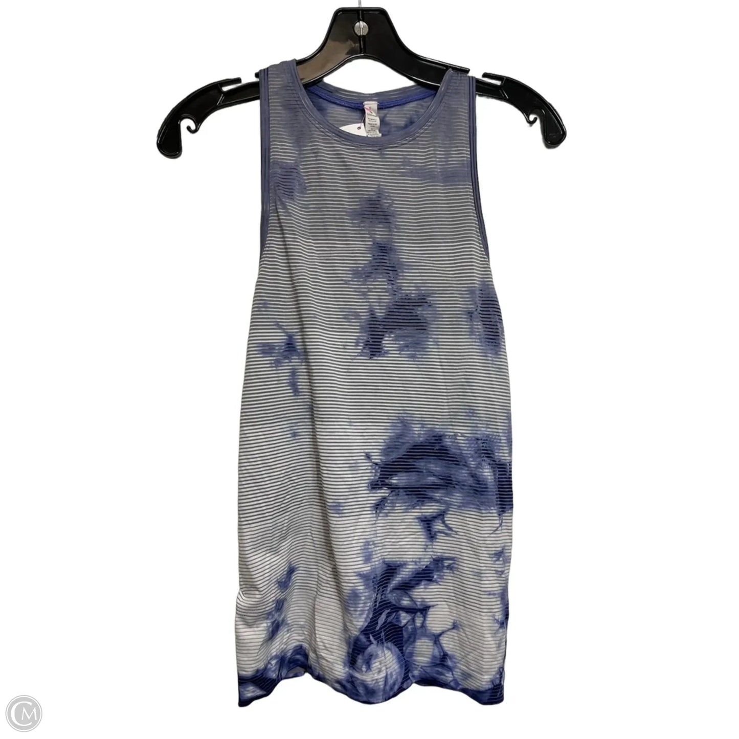 Athletic Tank Top By Lululemon In Blue, Size: 6