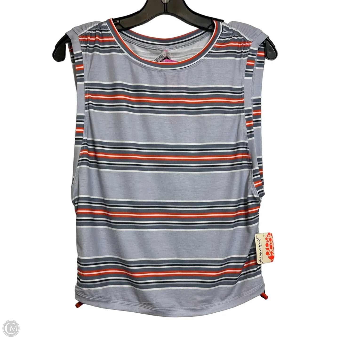 Top Sleeveless By Free People In Striped Pattern, Size: M