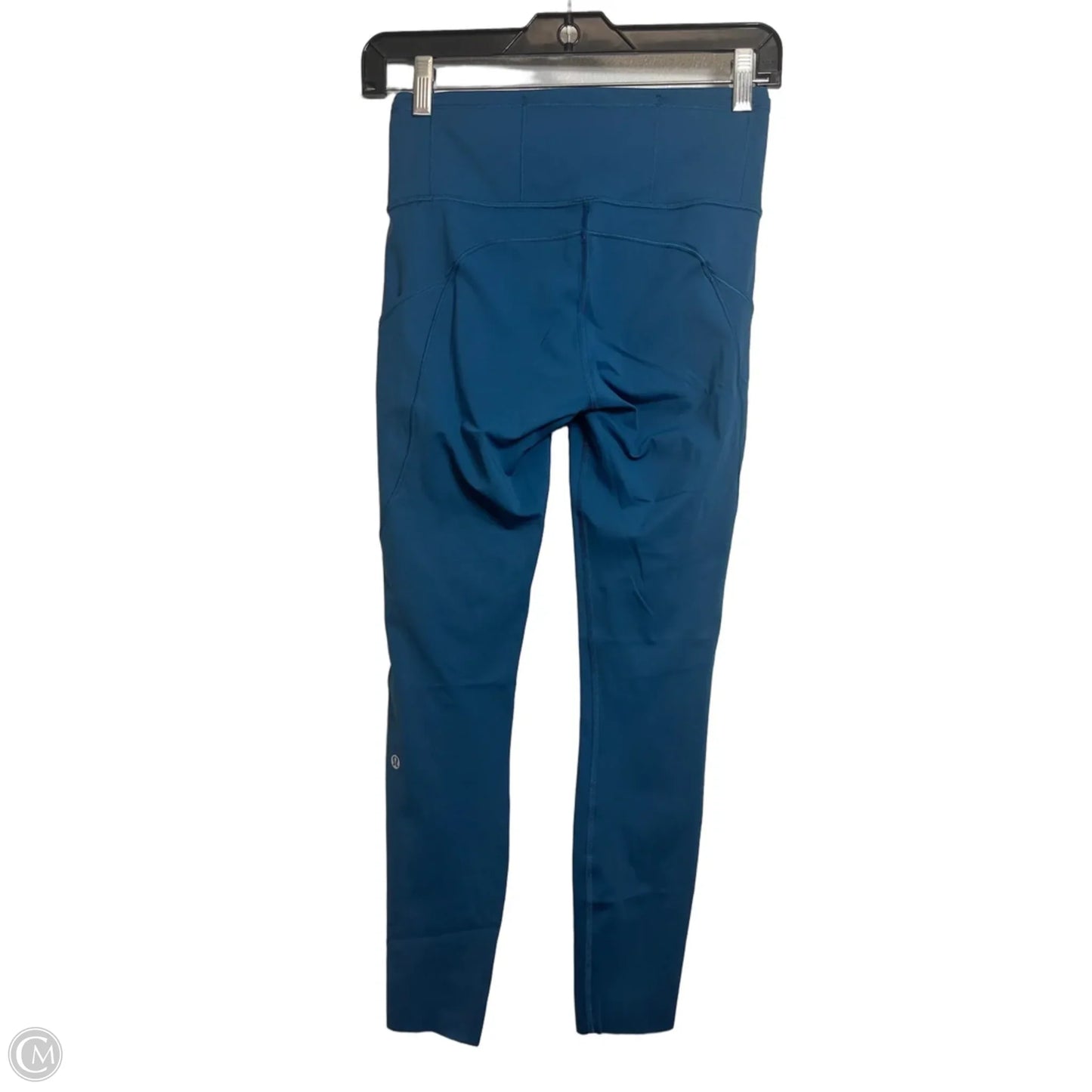 Athletic Leggings By Lululemon In Aqua, Size: 6