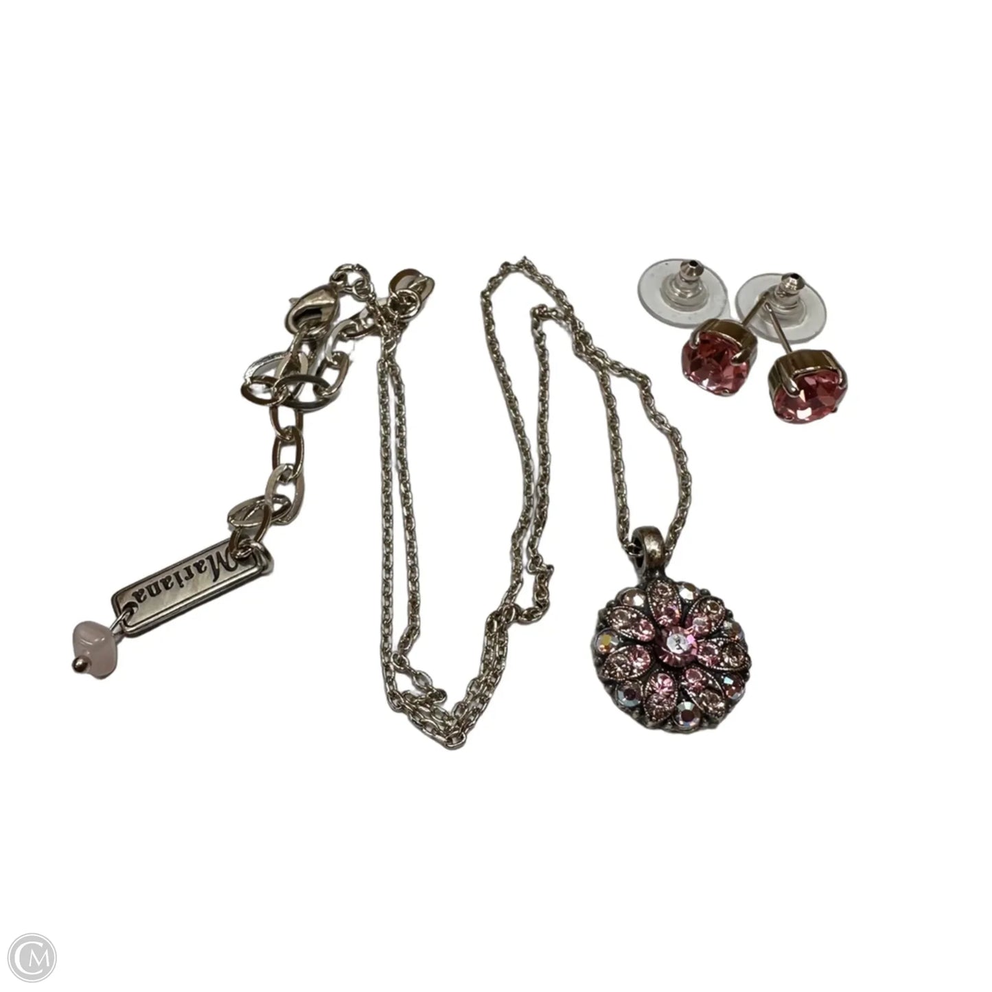 Necklace Chain & earrings By MARIANA, Size: 02 Piece Set