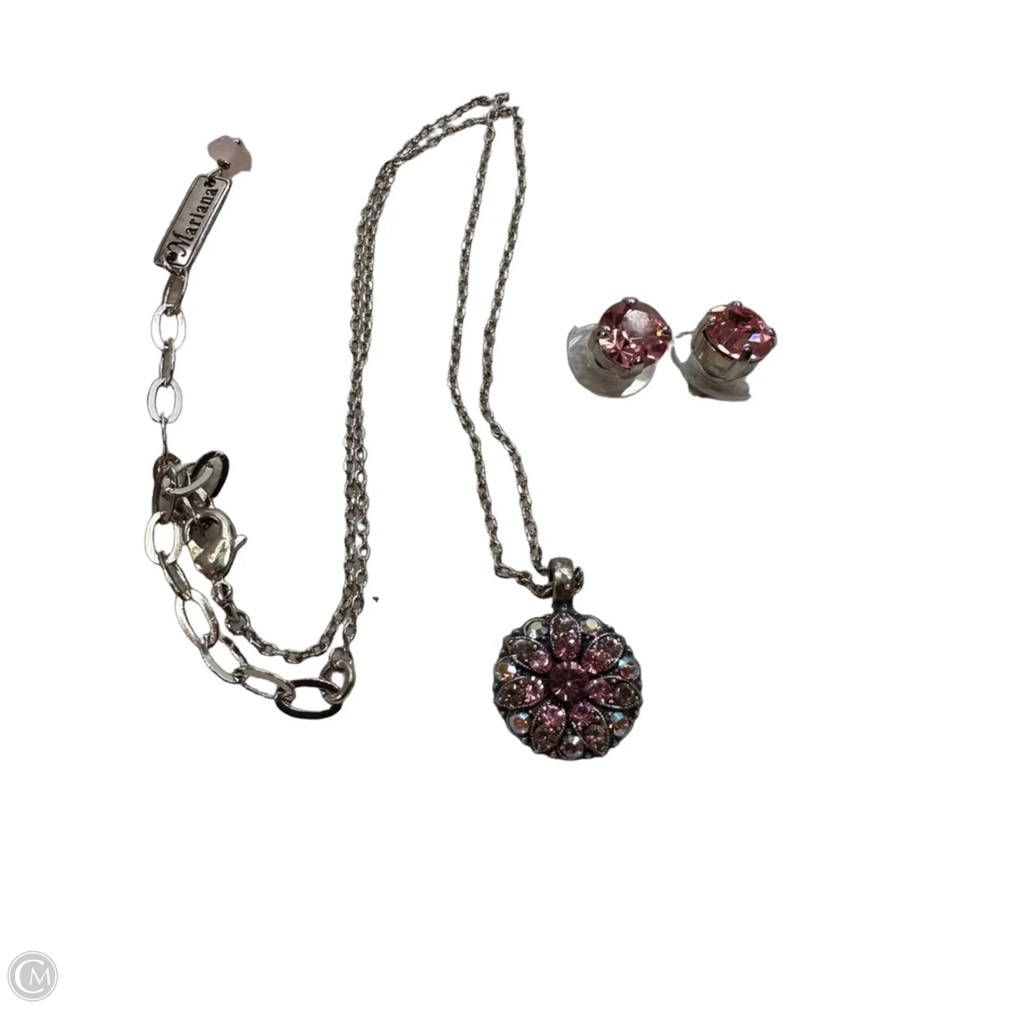 Necklace Chain & earrings By MARIANA, Size: 02 Piece Set