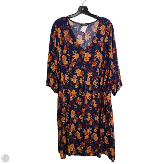 Dress Casual Short By Bloomchic In Multi-colored, Size: 14
