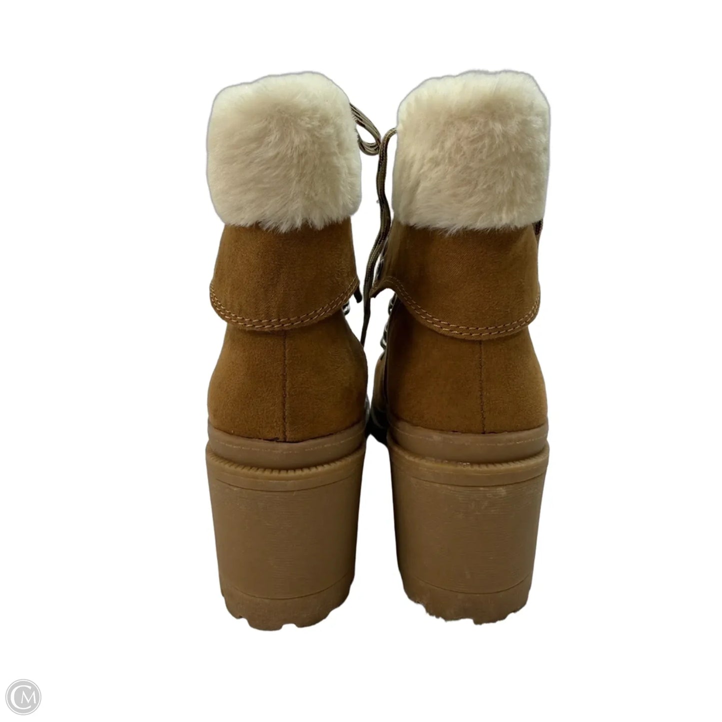 Boots Combat By Jelly Pop In Tan, Size: 6