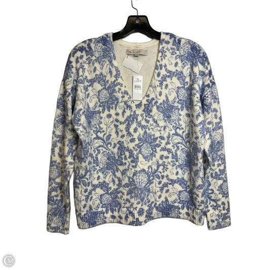 Sweater By Loft In Blue, Size: S