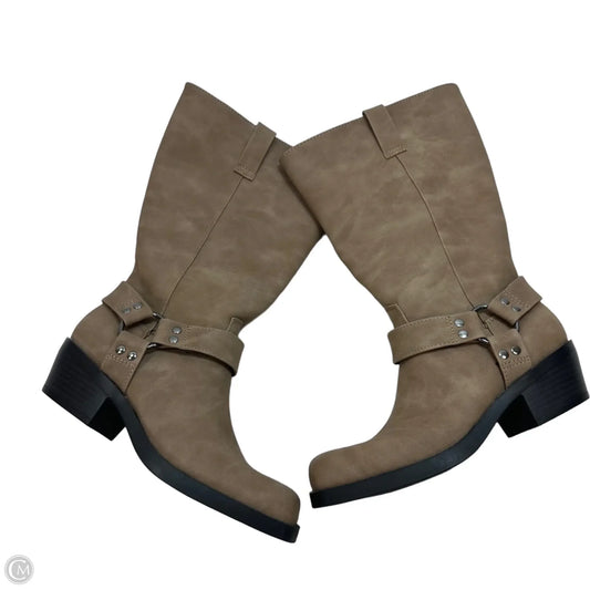 Boots Western By Time And Tru In Beige, Size: 8.5