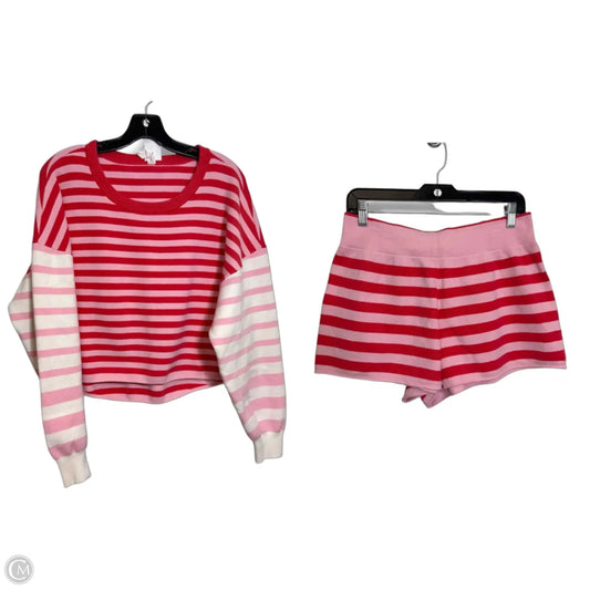 Lounge Set Shorts By Daily Practice By Anthropologie In Striped Pattern, Size: L