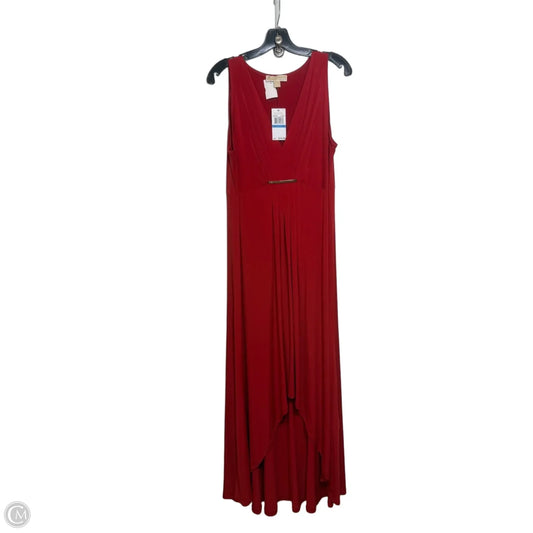 Dress Party Long By Michael By Michael Kors In Red, Size: Xl