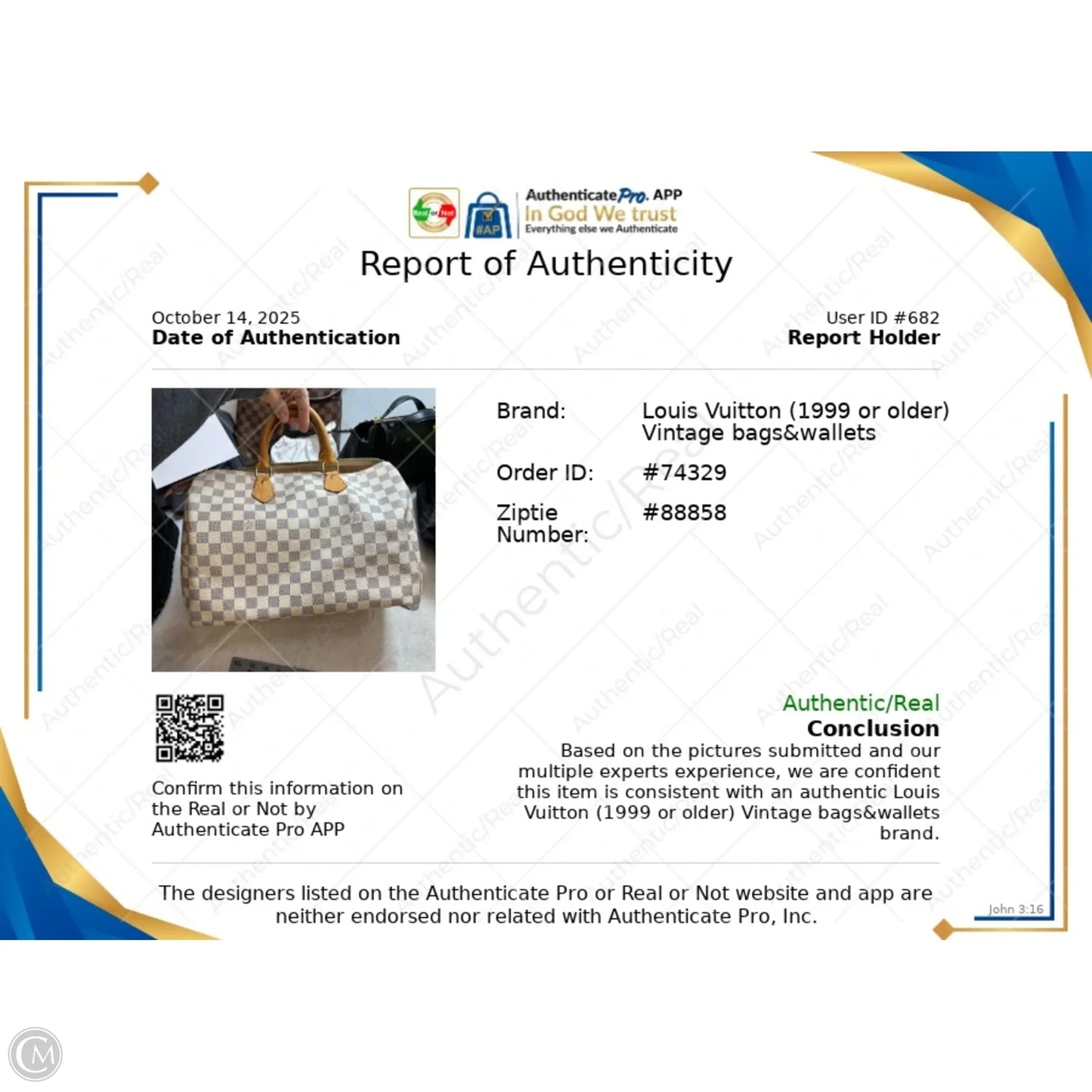 Speedy 35 Handbag Luxury Designer By Louis Vuitton, Size: Large