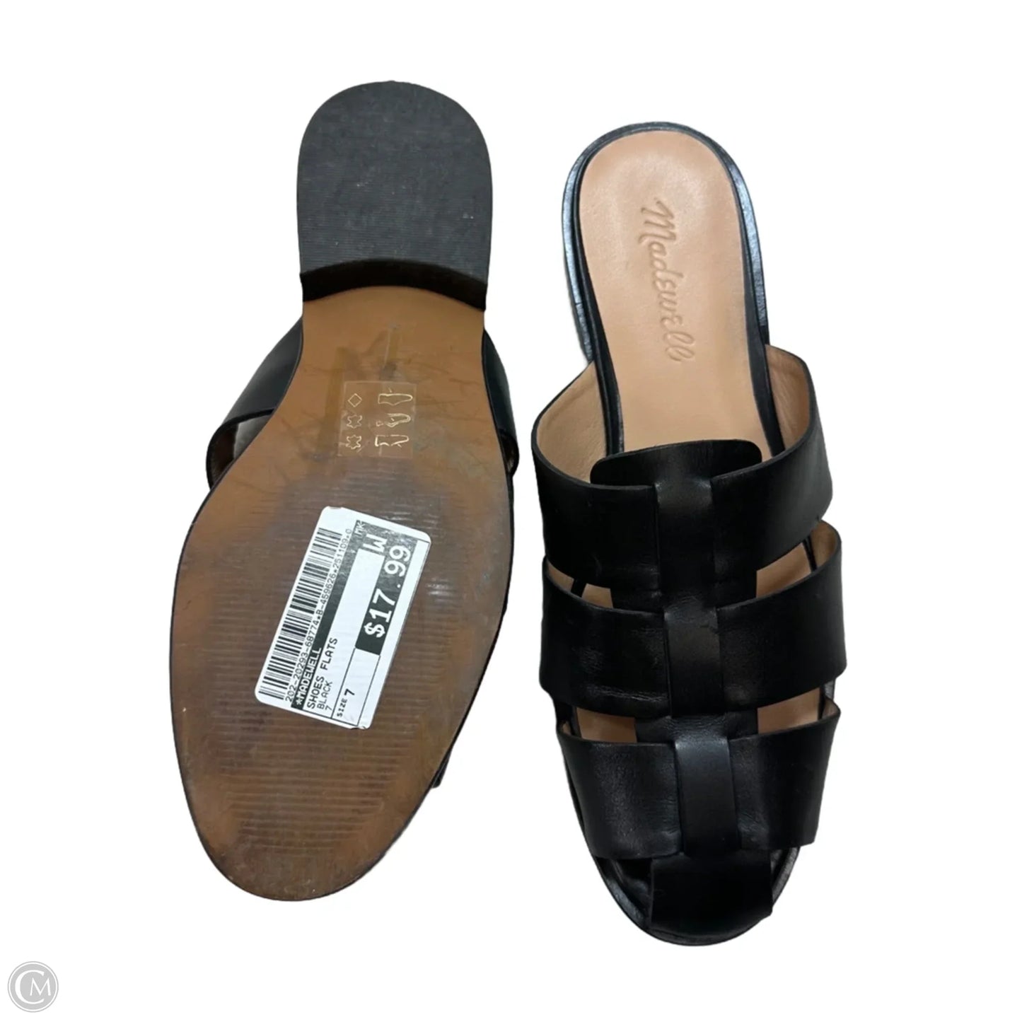 Shoes Flats By Madewell In Black, Size: 7