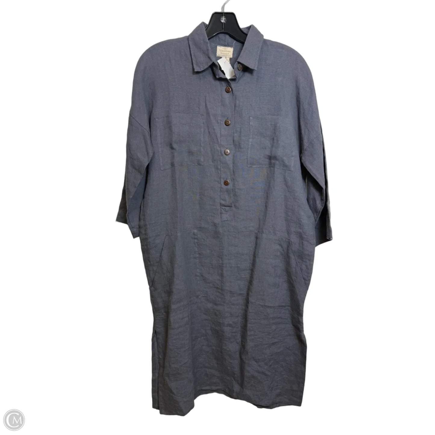 Dress Casual Midi By Clothes Mentor In Grey, Size: S