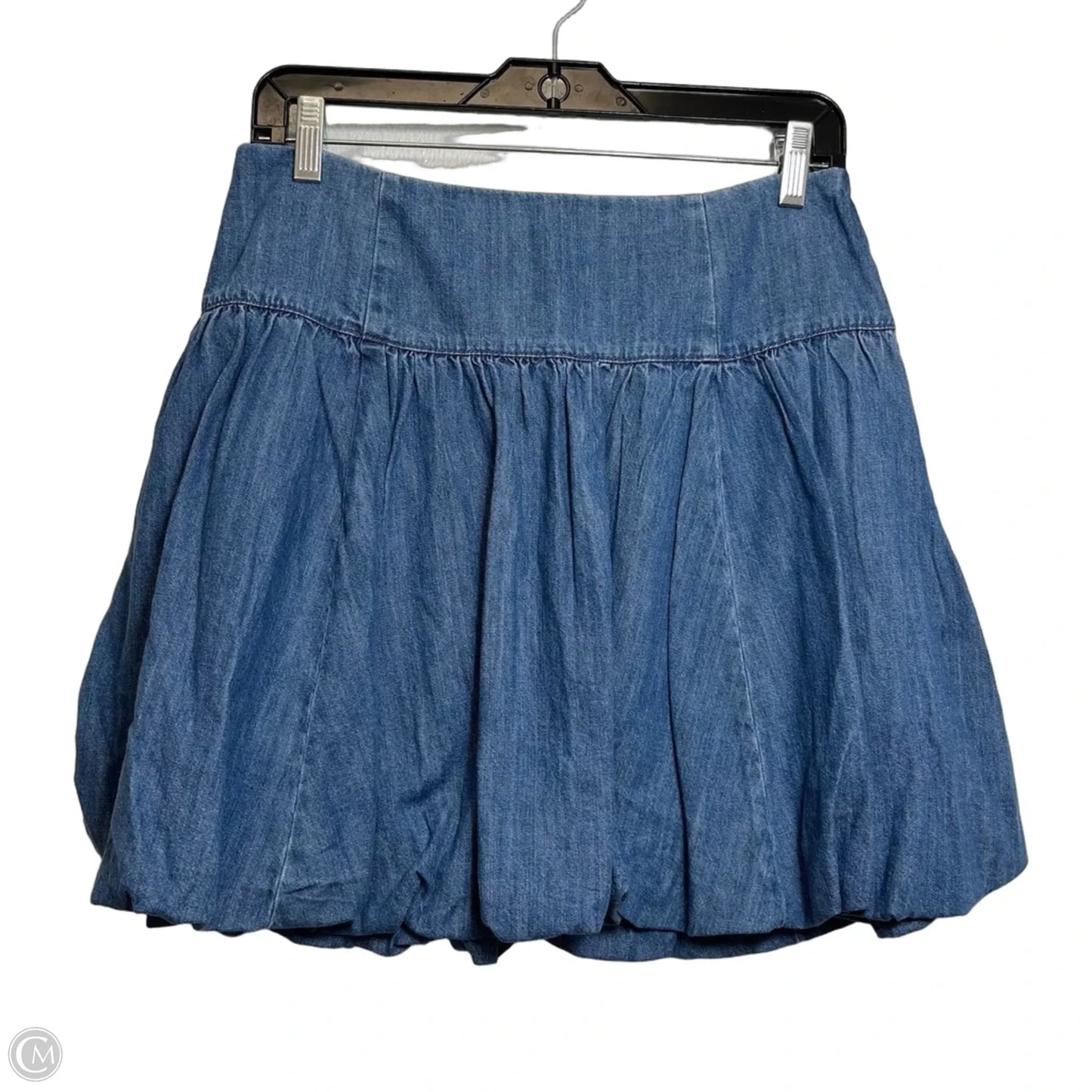 Skirt Maxi By On 34th In Blue Denim, Size: 8