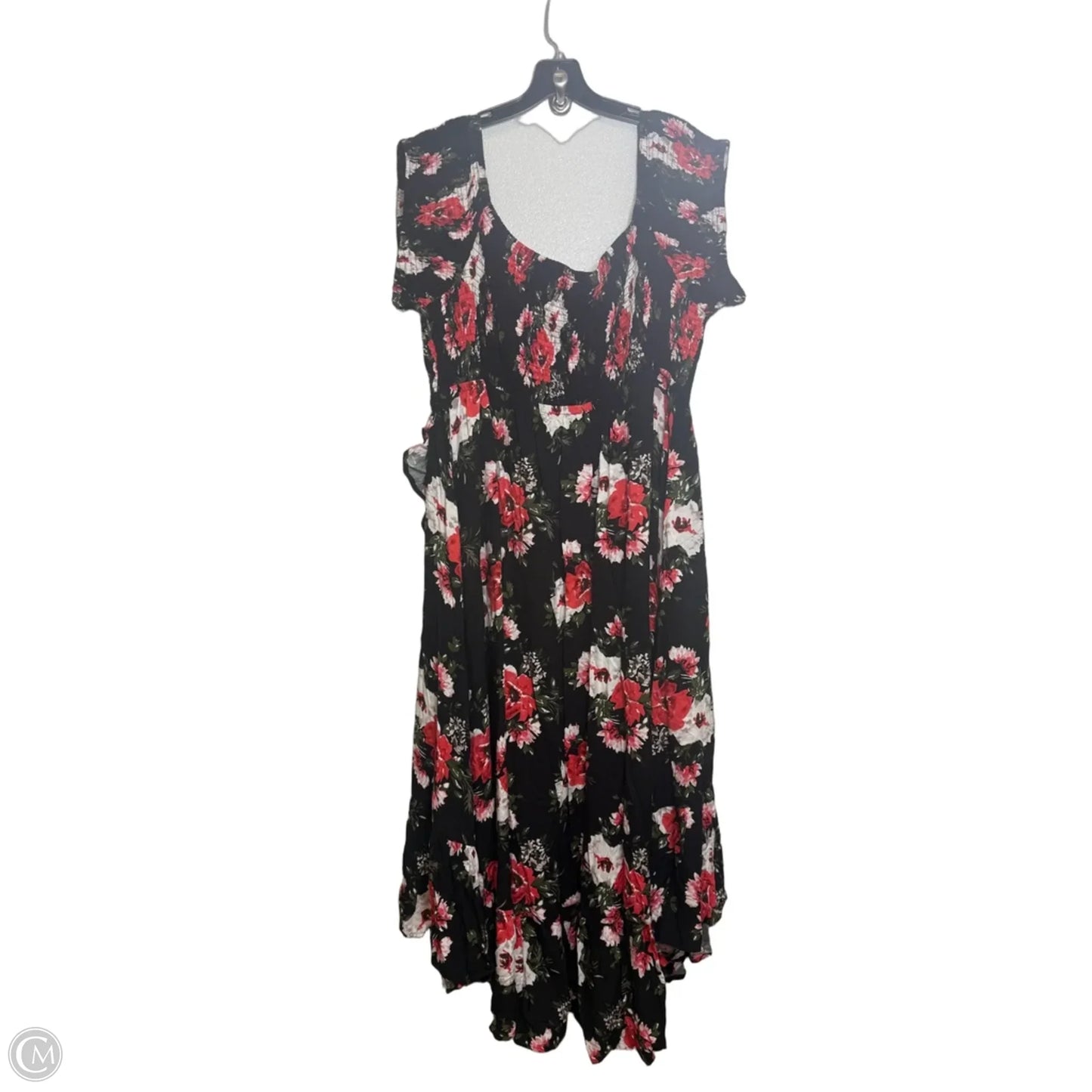 Dress Casual Midi By Torrid In Black, Size: 4x