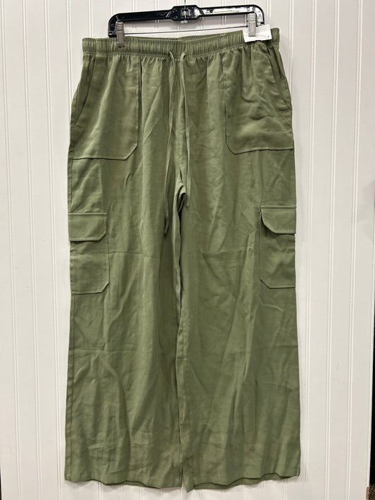 Pants Linen By And Now This In Green, Size:Xl