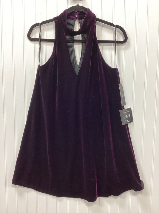 Dress Party Midi By Lulus In Purple, Size:S