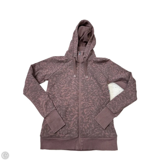 Athletic Jacket By Athleta In Pink, Size: M