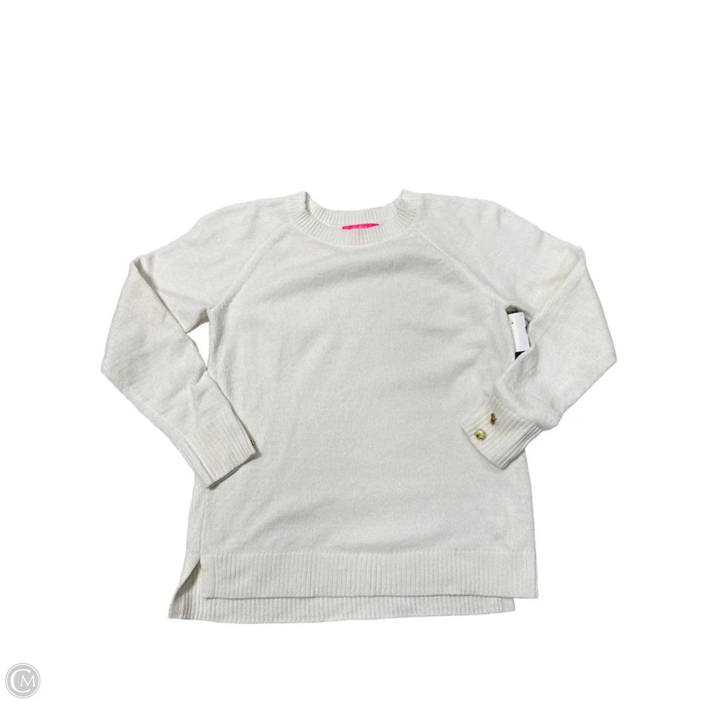 Sweater Designer By Lilly Pulitzer In White, Size: M