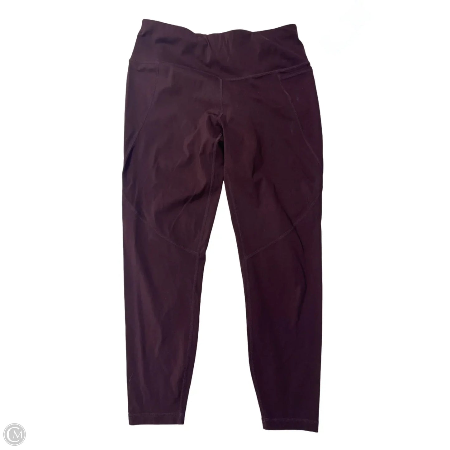 Athletic Leggings By Sweaty Betty In Maroon, Size: 8