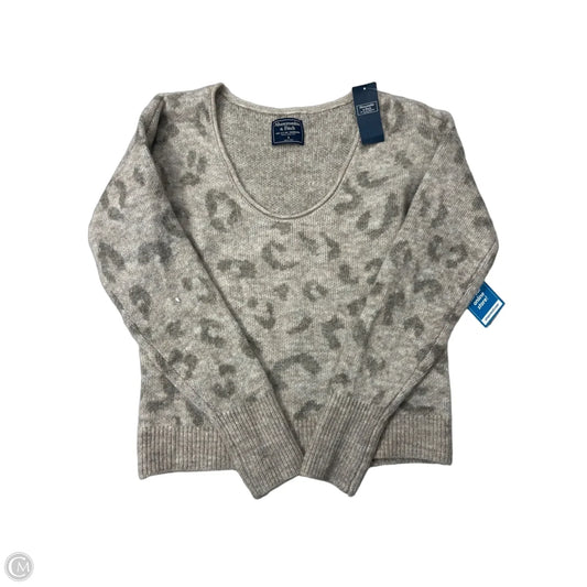 Sweater By Abercrombie And Fitch In Tan, Size: S