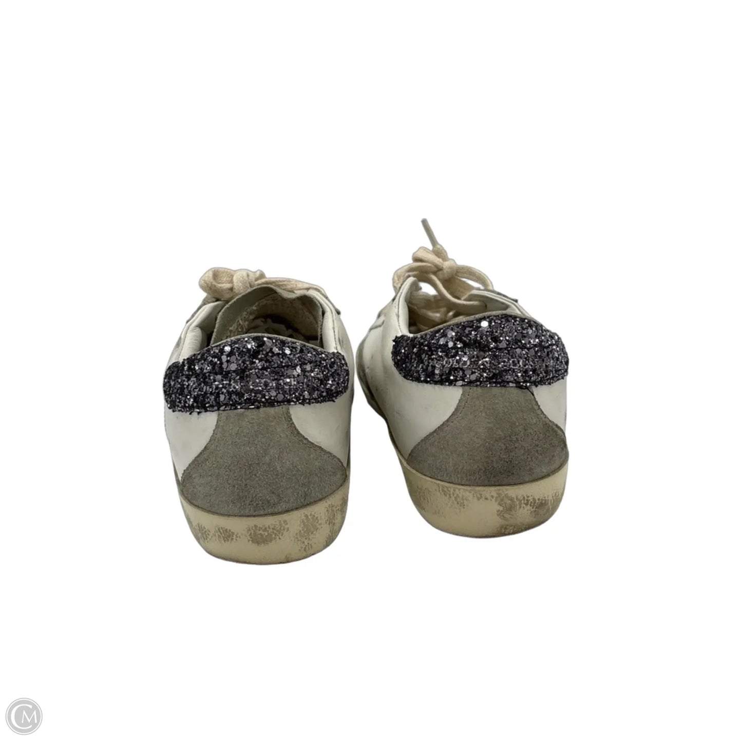 Shoes Luxury Designer By Golden Goose In White, Size: 8