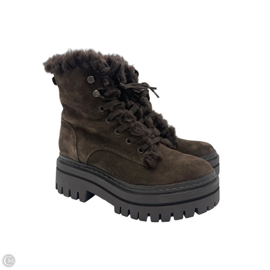 Boots Ankle Flats By Sam Edelman In Brown, Size: 7