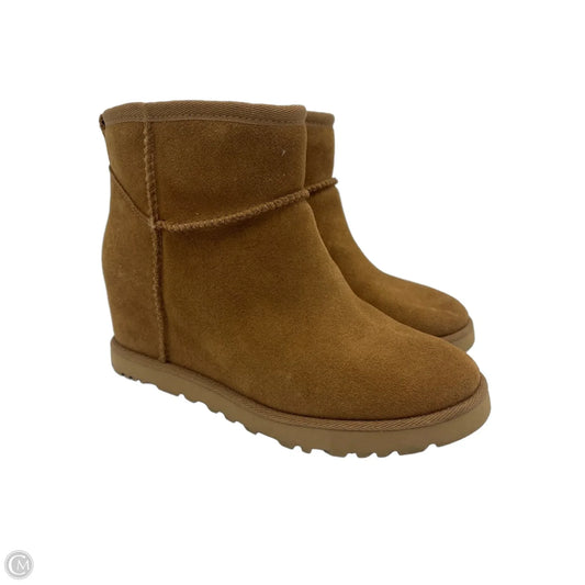 Boots Designer By UGG In Brown, Size: 6.5