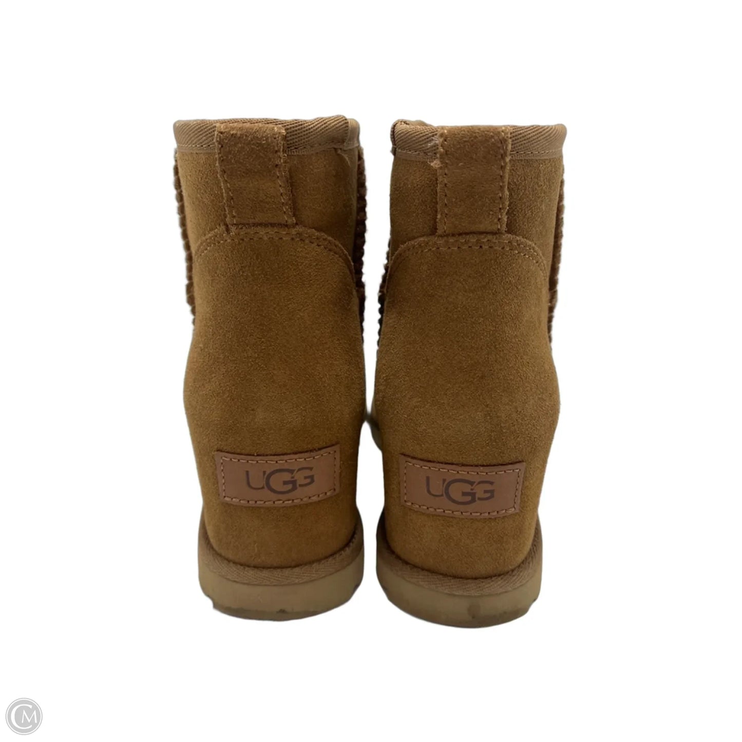 Boots Designer By UGG In Brown, Size: 6.5