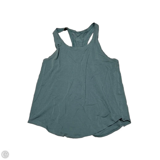 Athletic Tank Top By Lululemon In Blue, Size: L